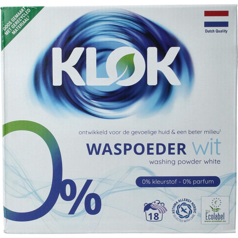 Klok Waspoeder Wit