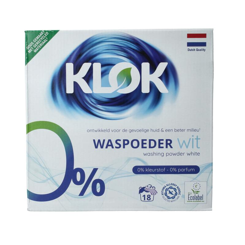 Klok Waspoeder Wit