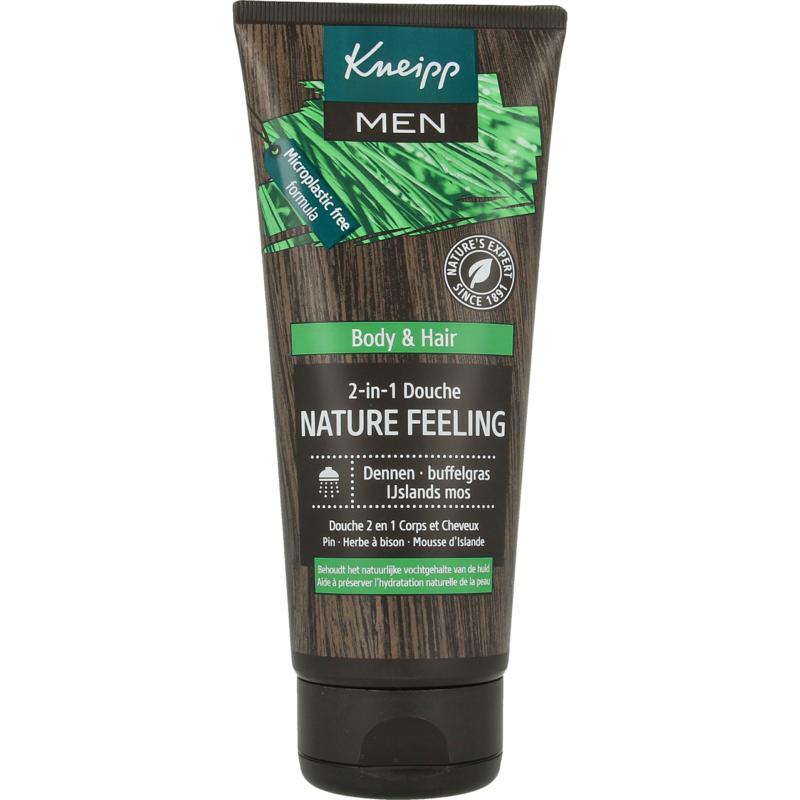 Kneipp 2-In-1 Men Douchegel & Shampoo Nature Feeling
