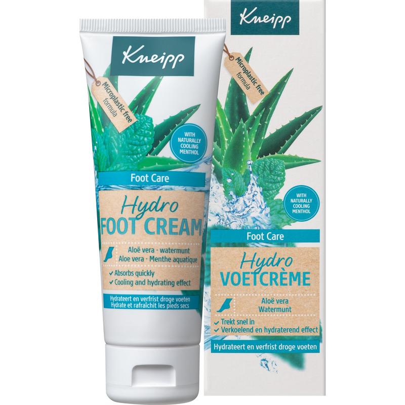 Kneipp Foot Care Hydro Voetcreme Aloe Vera Watermunt