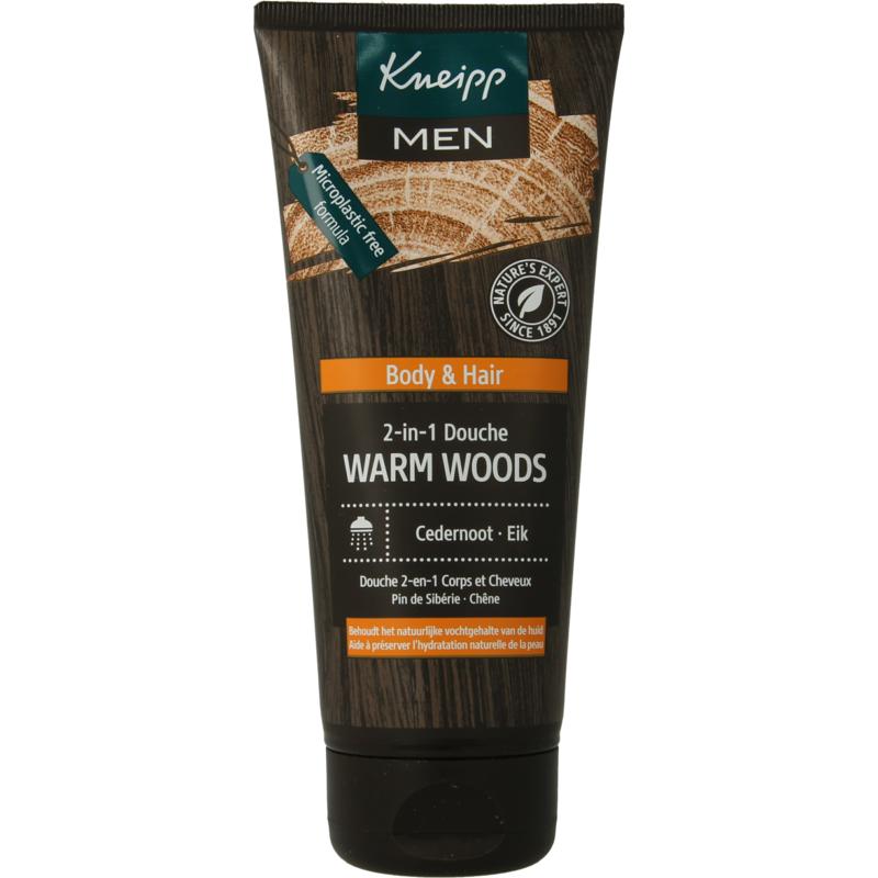 Kneipp Men Body & Hair 2-In-1 Douche Warm Woods