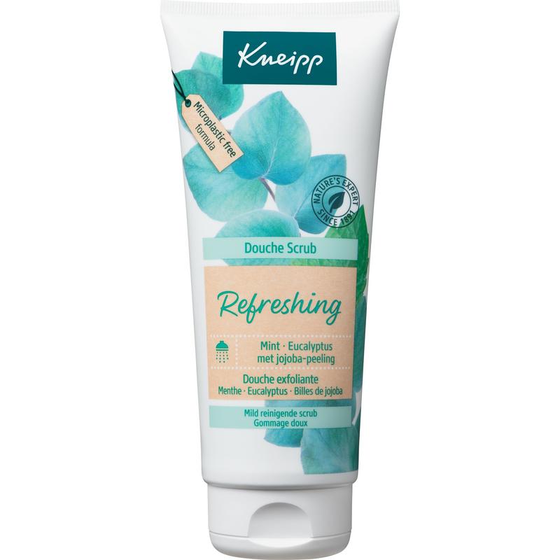 Kneipp Refreshing Douche Scrub Mint Eucalyptus En Jojoba
