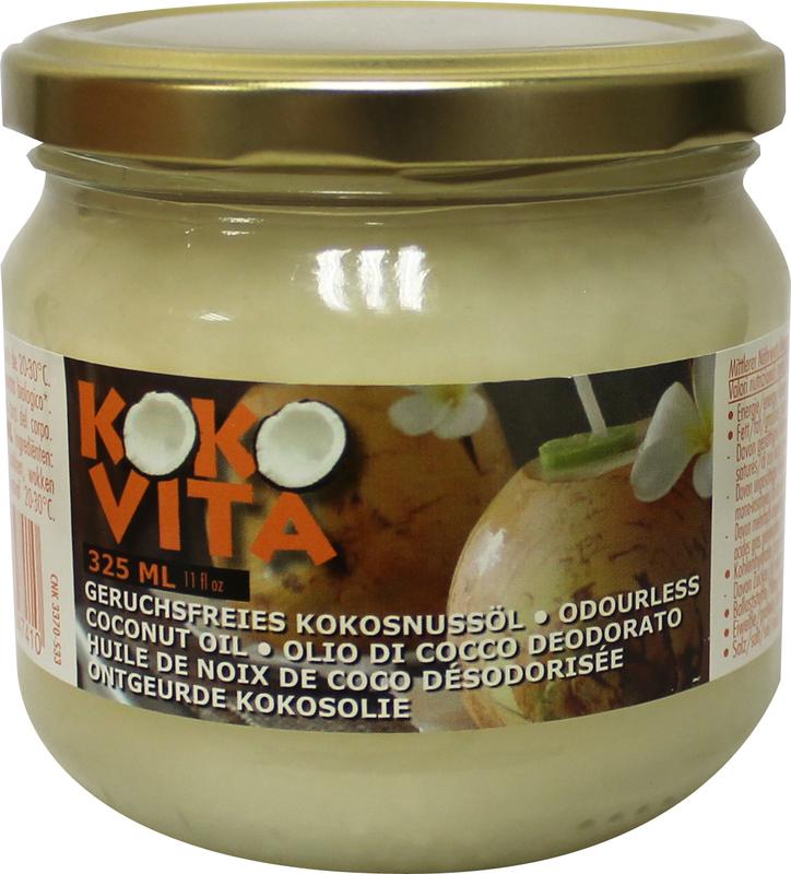 Kokovita Kokosolie Geurloos In Glas