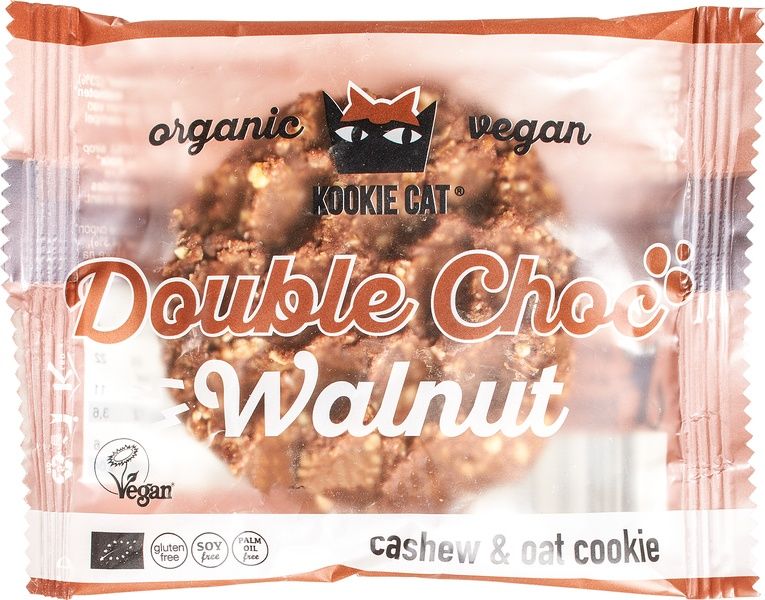 Kookie Cat Cacao Double Choc Walnut Bio