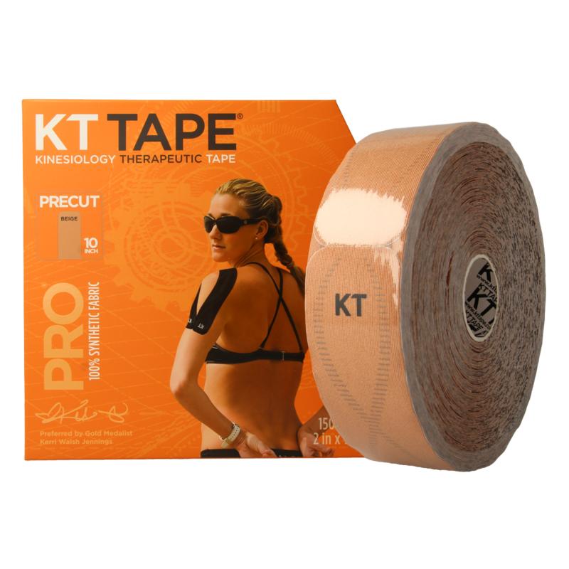 Kt Tape Jumbo Pro Roll 38 Meter 150 Strips Beige Precut