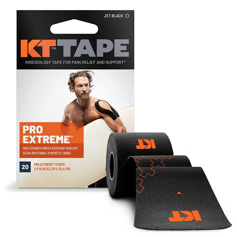 Kt Tape Pro Extreme Precut 5 Meter Zwart