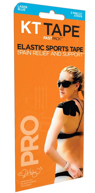 Kt Tape Pro Precut Fastpack Licht Blauw