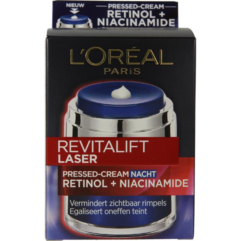 L'oreal Paris Revitalift Laser Pressed-Cream Nachtcreme