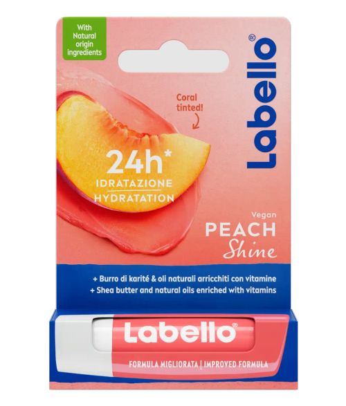Labello Fruity Peach Shine