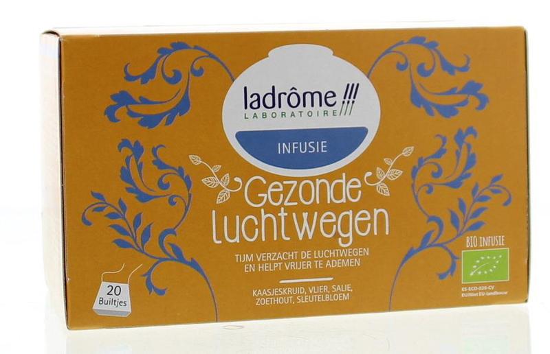 Ladrome Gezonde Luchtwegen 20 X 1.5 Gram Bio