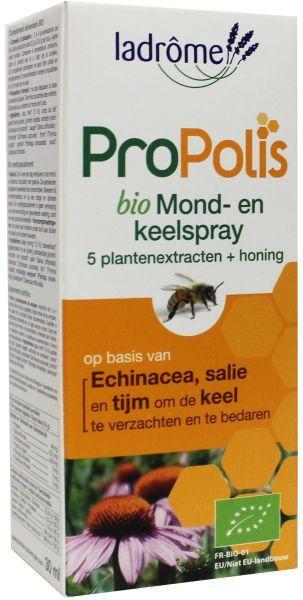 Ladrome Propolis Keel- En Mondspray Bio