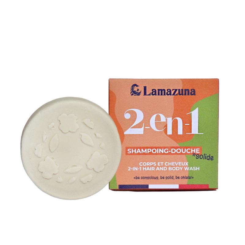 Lamazuna 2 In 1 Hair And Body Wash Bar