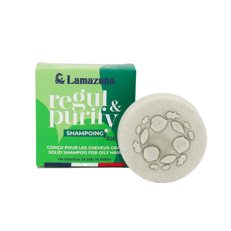 Lamazuna Shampoo Bar Oily Hair Regul & Purify