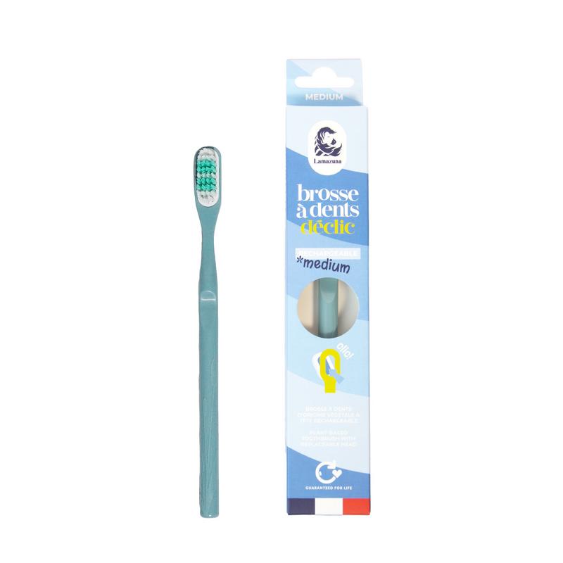 Lamazuna Toothbrush Medium Storm Blue