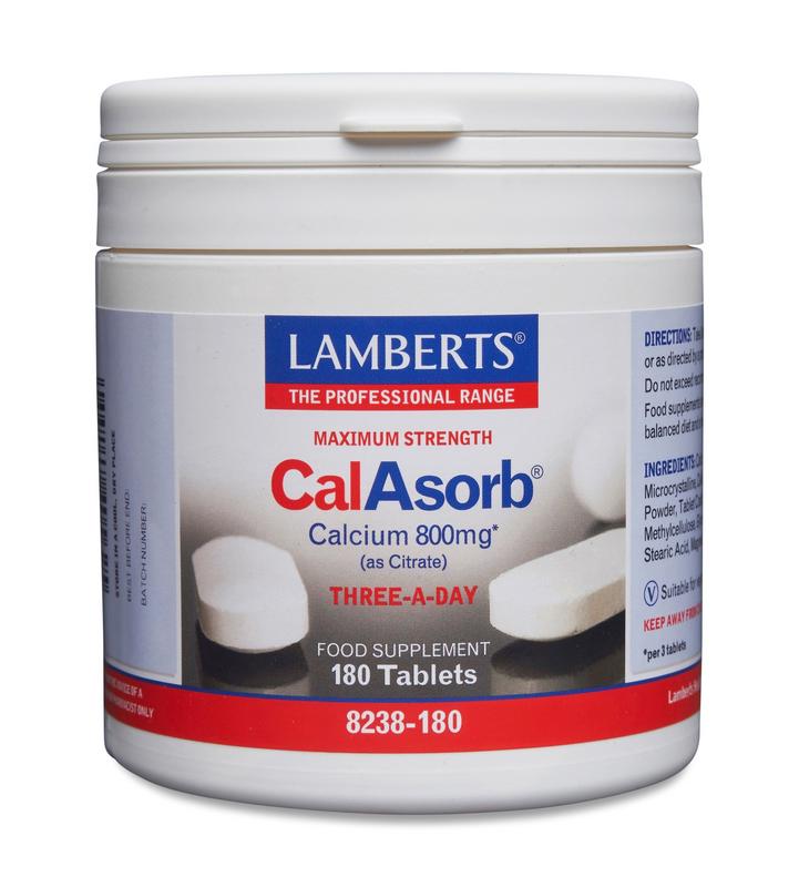 Lamberts Calasorb (Calcium Citraat) & Vitamine D3