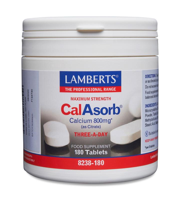Lamberts Calasorb (Calcium Citraat) & Vitamine D3