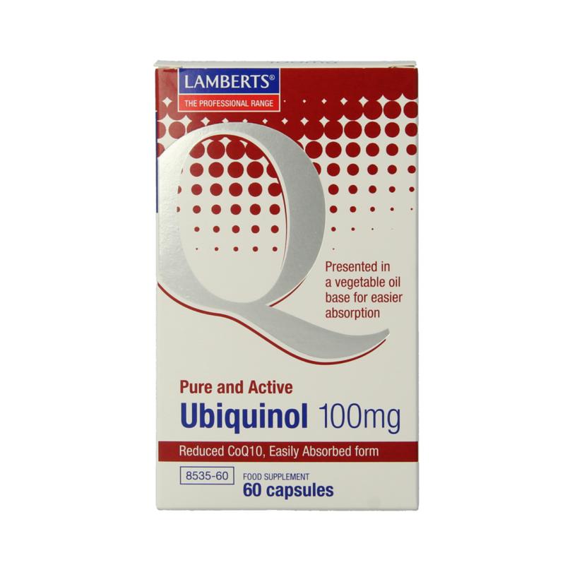 Lamberts Co Enzym Q10 100Mg (Ubiquinol)