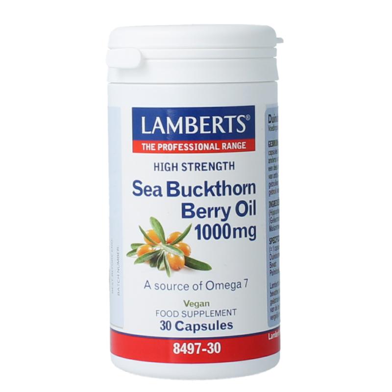 Lamberts Duindoornolie 1000Mg