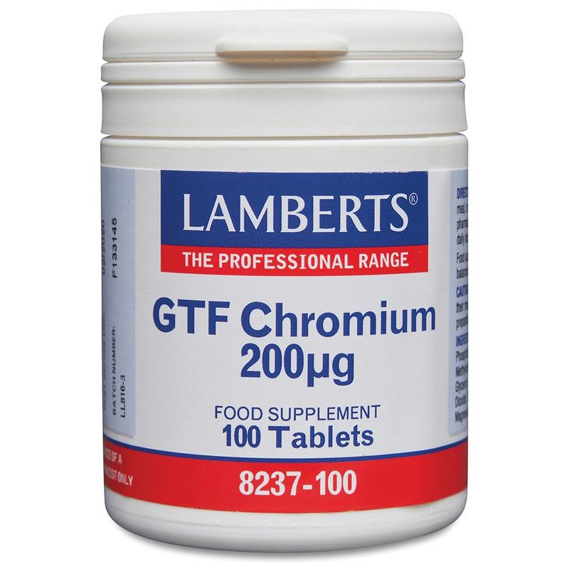 Lamberts Gtf Chroom 200Mcg