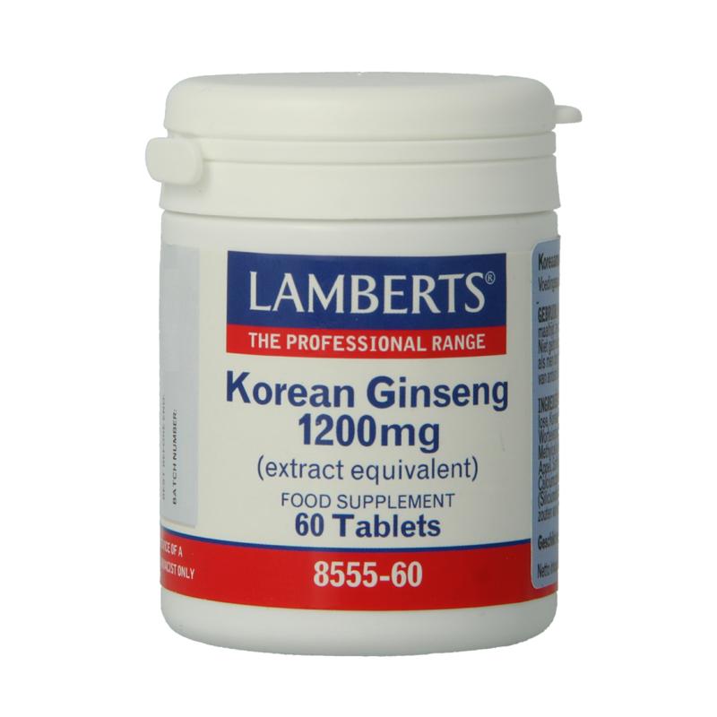 Lamberts Ginseng Koreaans 1200Mg