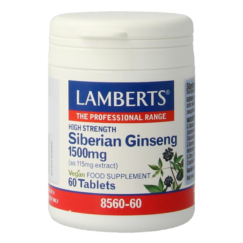 Lamberts Ginseng Siberisch 1500Mg