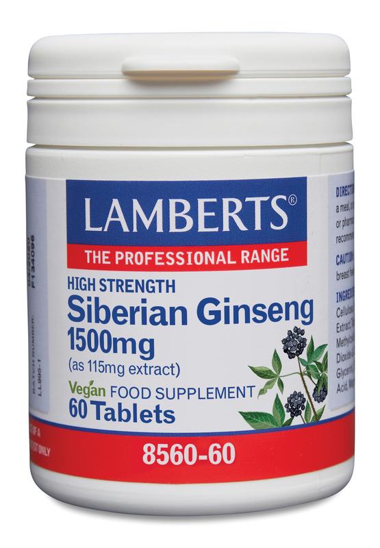 Lamberts Ginseng Siberisch 1500Mg