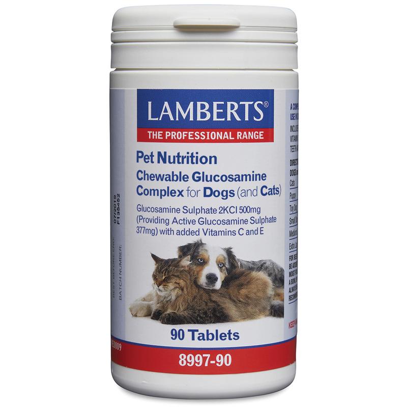 Lamberts Glucosamine Kauwtabletten Voor Hond En Kat
