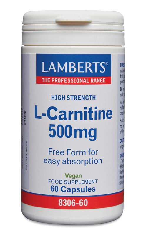Lamberts L-Carnitine 500Mg
