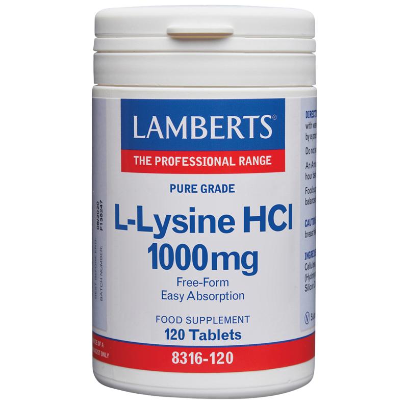 Lamberts L-Lysine 1000Mg