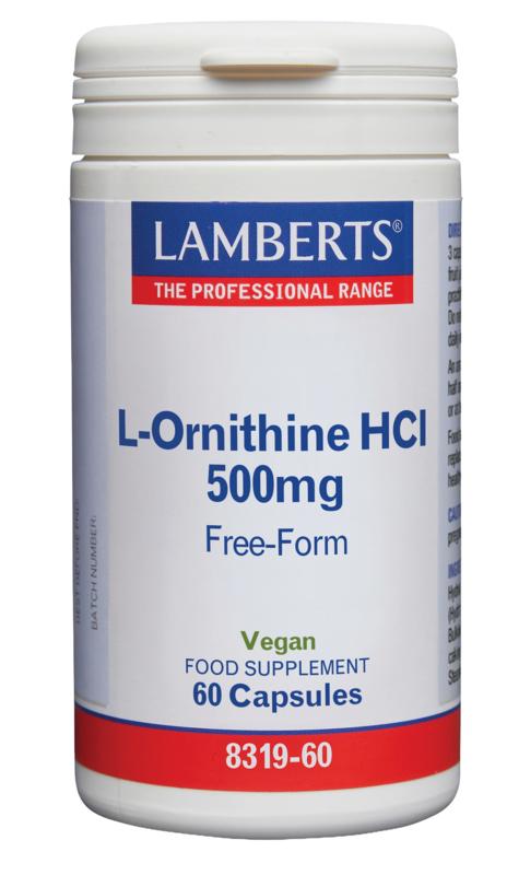 Lamberts L-Ornithine 500Mg