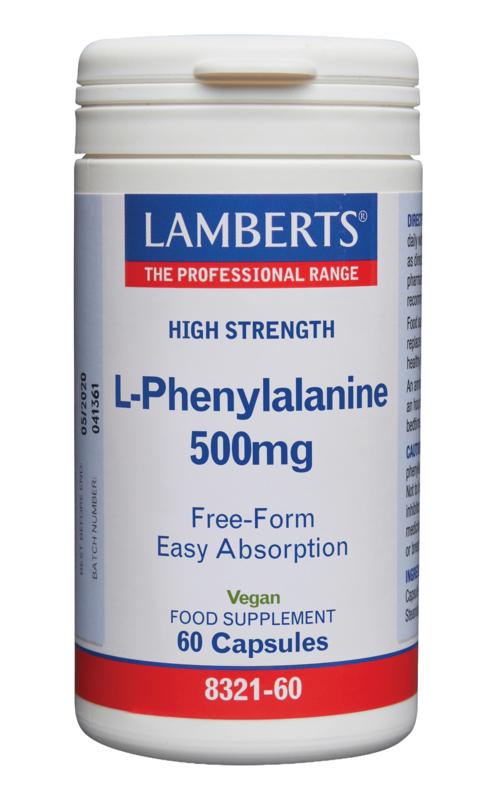 Lamberts L-Phenylalanine 500Mg