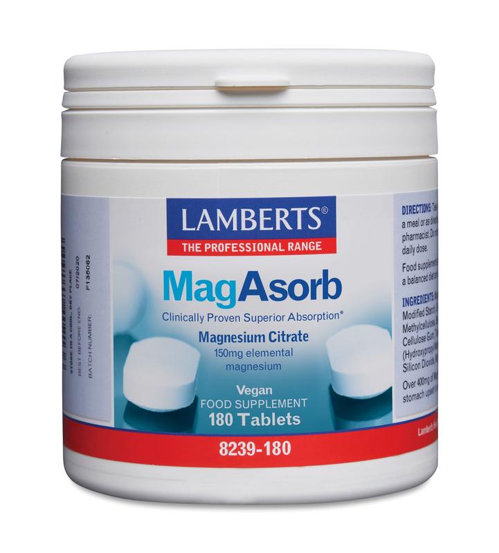 Lamberts Magasorb (Magnesiumcitraat) 150Mg
