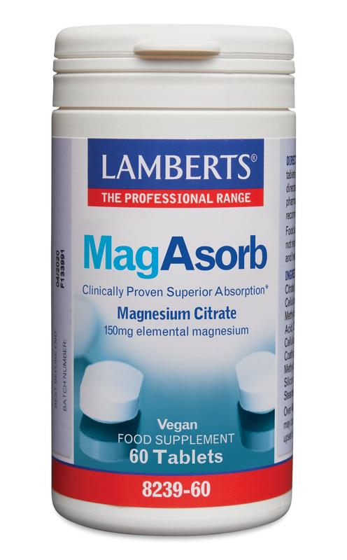 Lamberts Magasorb (Magnesiumcitraat) 150Mg