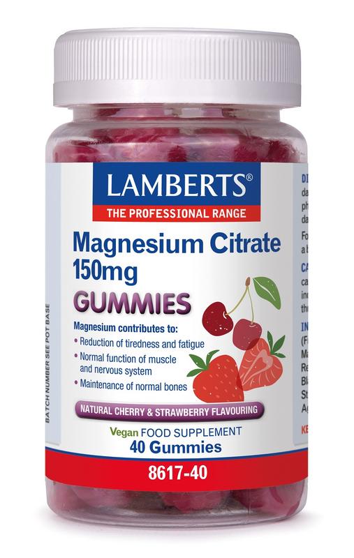 Lamberts Magnesium Citraat Gummies