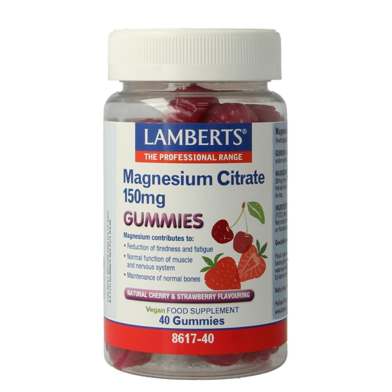 Lamberts Magnesium Citraat Gummies