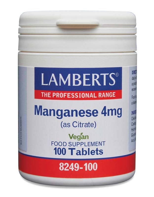 Lamberts Mangaan (Manganese) 4Mg