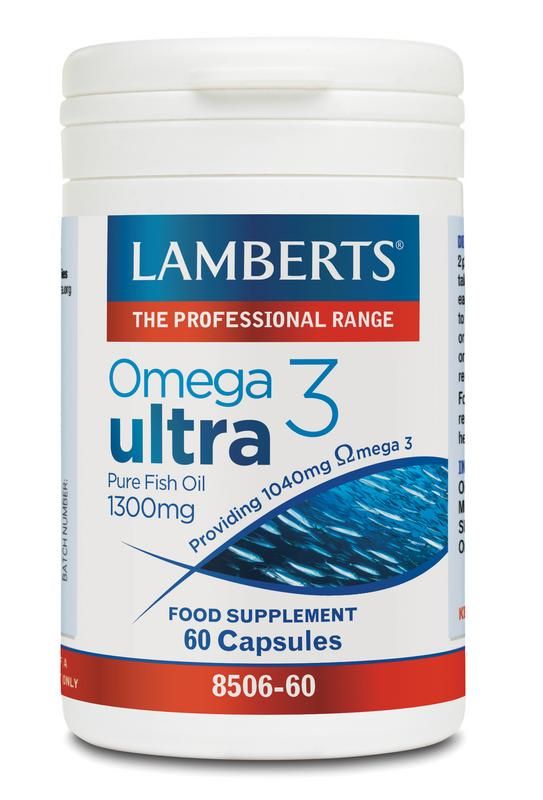 Lamberts Omega 3 Ultra Pure Visolie 1300Mg