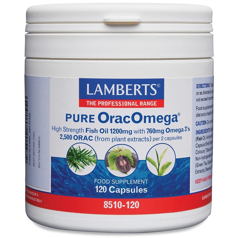 Lamberts Pure Orac Omega Visolie 1200Mg
