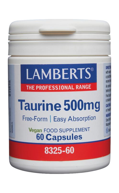 Lamberts Taurine 500Mg