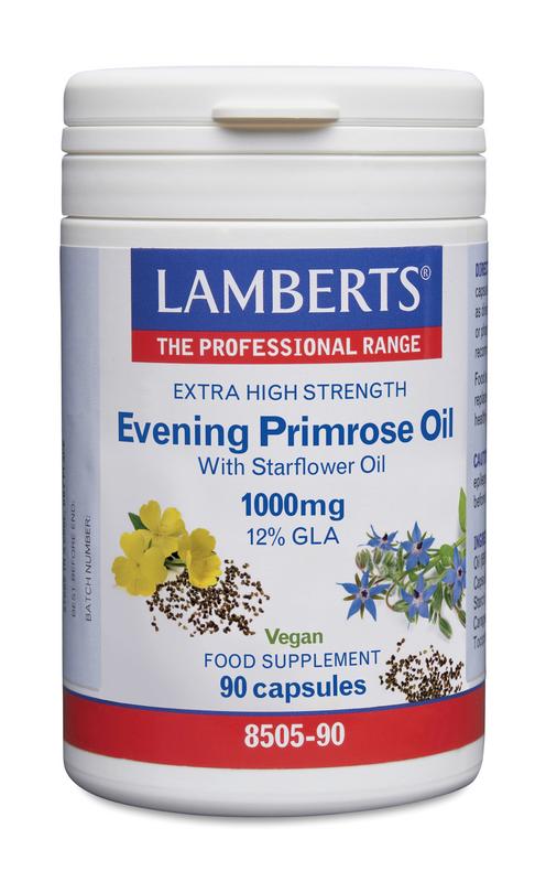 Lamberts Teunisbloem Met Borageolie 1000Mg