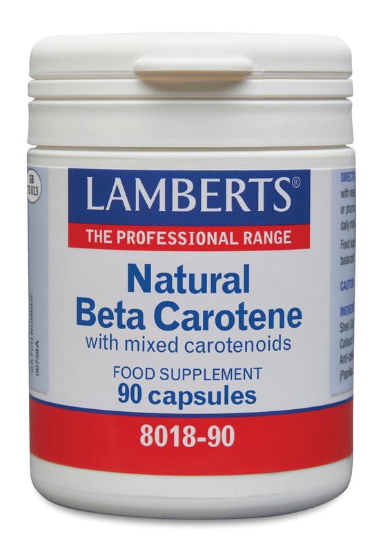 Lamberts Vitamine A 15Mg Natuurlijke (Beta Caroteen)