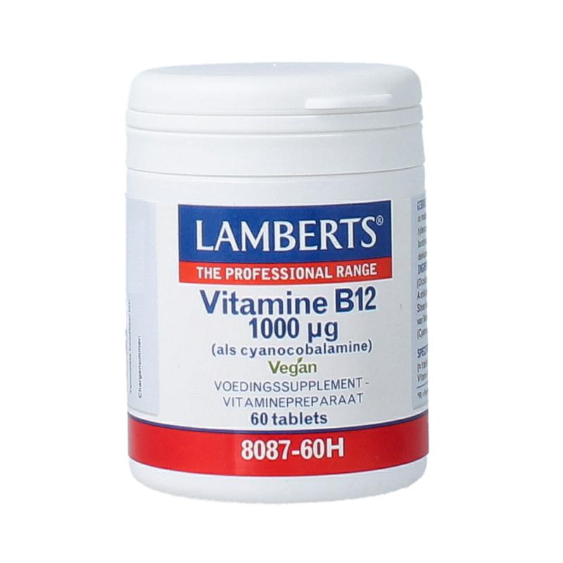 Lamberts Vitamine B12 1000Mcg (Cyanocobalamine)