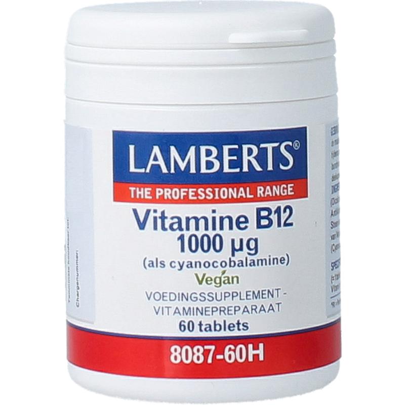 Lamberts Vitamine B12 1000Mcg (Cyanocobalamine)