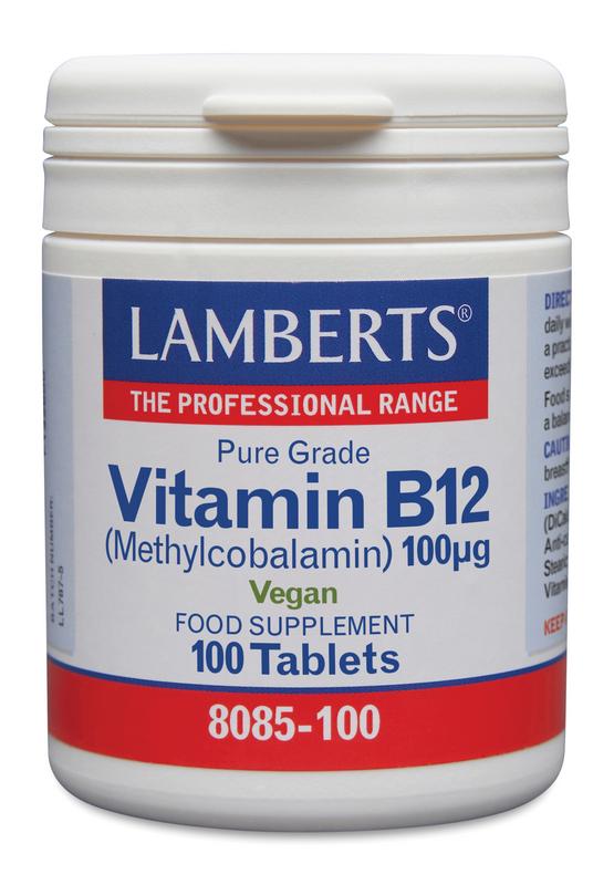 Lamberts Vitamine B12 100Mcg (Methylcobalamine)