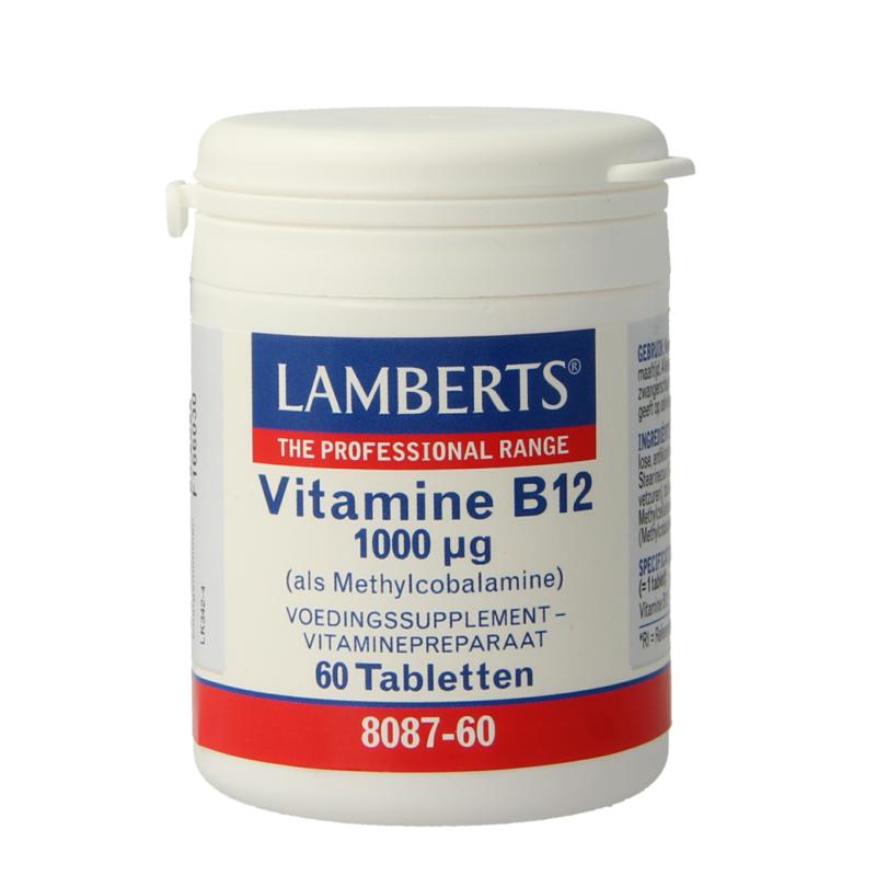 Lamberts Vitamine B12 Methylcobalamine 1000Mcg 8087-60