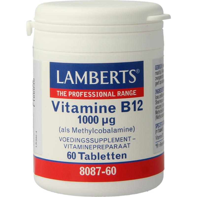 Lamberts Vitamine B12 Methylcobalamine 1000Mcg 8087-60