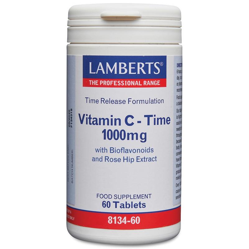 Lamberts Vitamine C 1000 Time Release & Bioflavonoiden