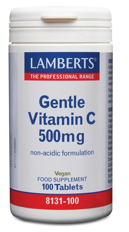 Lamberts Vitamine C 500 Gentle (Calciumascorbaat)