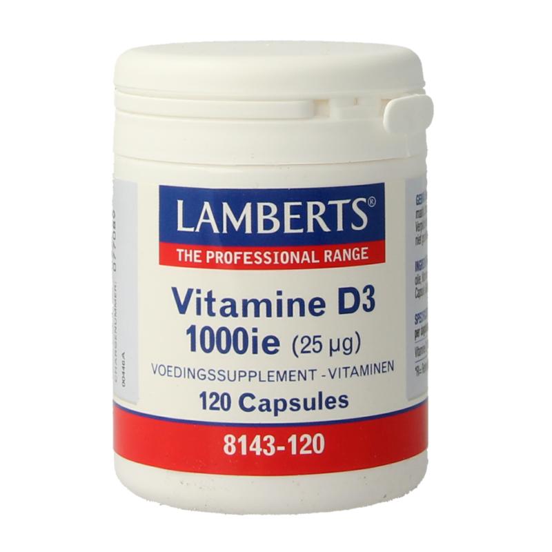 Lamberts Vitamine D3 1000Ie25mcg