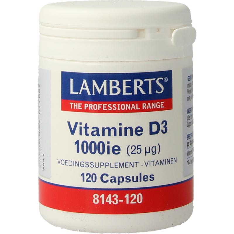 Lamberts Vitamine D3 1000Ie 25Mcg